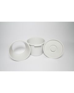 COMMODE BUCKET 10 QT W/ SPLASH GUARD HD