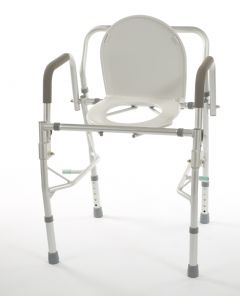 COMMODE 19-23.5 300LB DROP ARM 10 QT