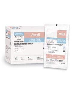 ANSELL GAMMEX® NON-LATEX PI WHITE POWDER-FREE SYNTHETIC SURGICAL GLOVES